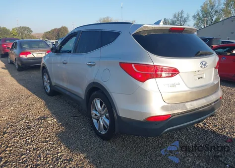 2015 Hyundai Santa Fe Sport 2.0L Turbo z USA, uszkodzony, nr VIN 5XYZW4LA5FG283922